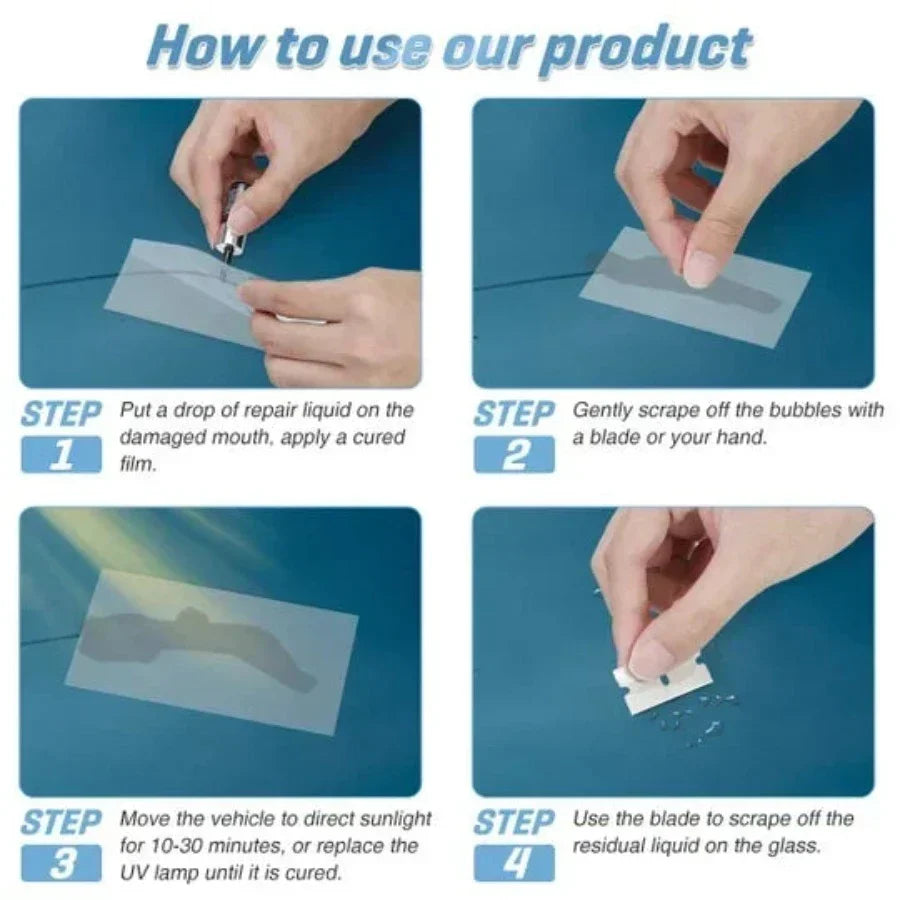 GlassFix Pro- Snabb, enkel och effektiv glasreparation