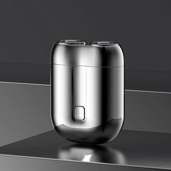SkægSwift™ Ny opgraderet USB-minishaver, genopladelig, vandtæt, kompakt elektrisk barbermaskine til hjemmet, bilen og rejsen.