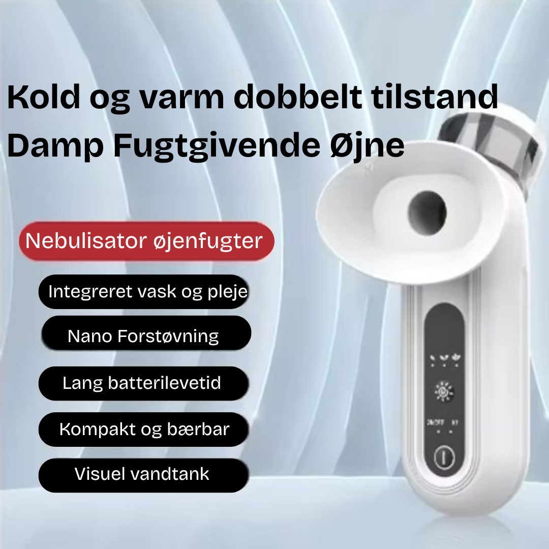 DampSyn Pro™ | Slip for tørre øjne med damp – hurtig, blid og effektiv lindring!