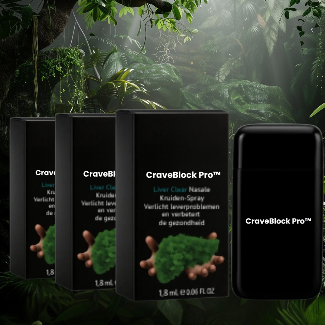CraveBlock Pro™ Næsespray | Knus din alkohollængsel på bare 3 dage – tag dit liv tilbage