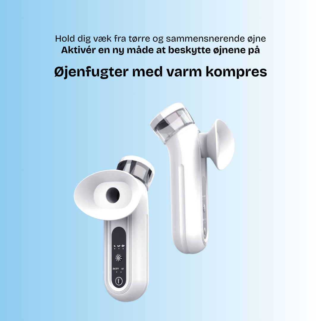 DampSyn Pro™ | Slip for tørre øjne med damp – hurtig, blid og effektiv lindring!