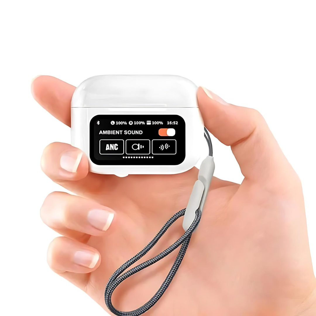 SmartPods Max | Kristallklart ljud, oändlig batteritid, och touchkontroll i varje ögonblick!