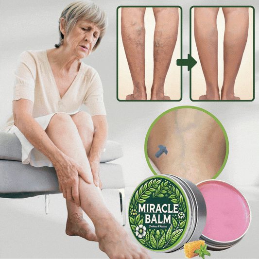 MiracleBalm Pro™ | Sig farvel til tunge ben og åreknuder – Oplev hurtig lindring uden dyre behandlinger!