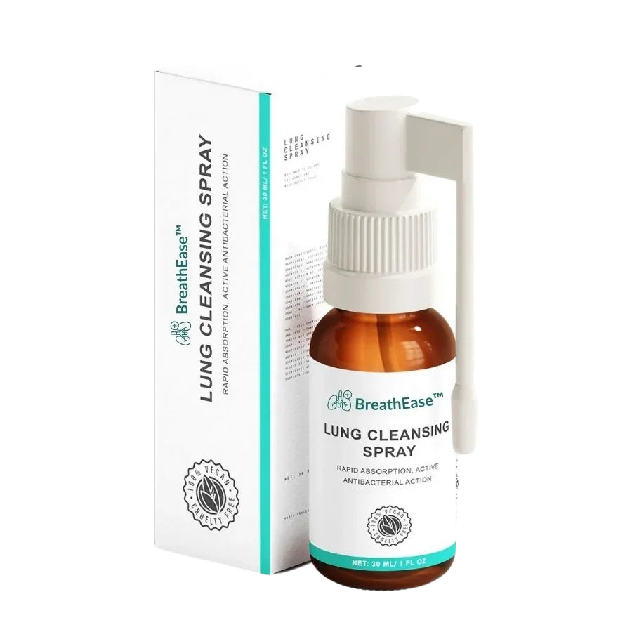 BreathEase™ - Sig farvel til rygerlunger og vejrtrækningsproblemer – Løs slimproblemer effektivt og ånd lettere med 50% rabat!