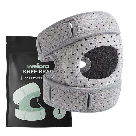 Veliora™ knæstøtte | Fjern den egentlige årsag til knæsmerter på bare 3 dage!