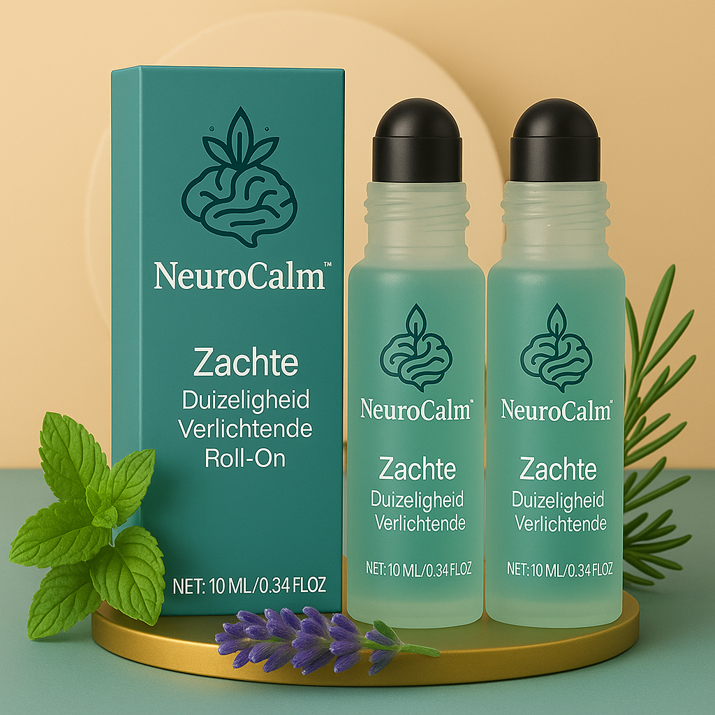 NeuroCalm Pro™ Roll-On | Lindrer hovedpine med 87% på bare 30 minutter
