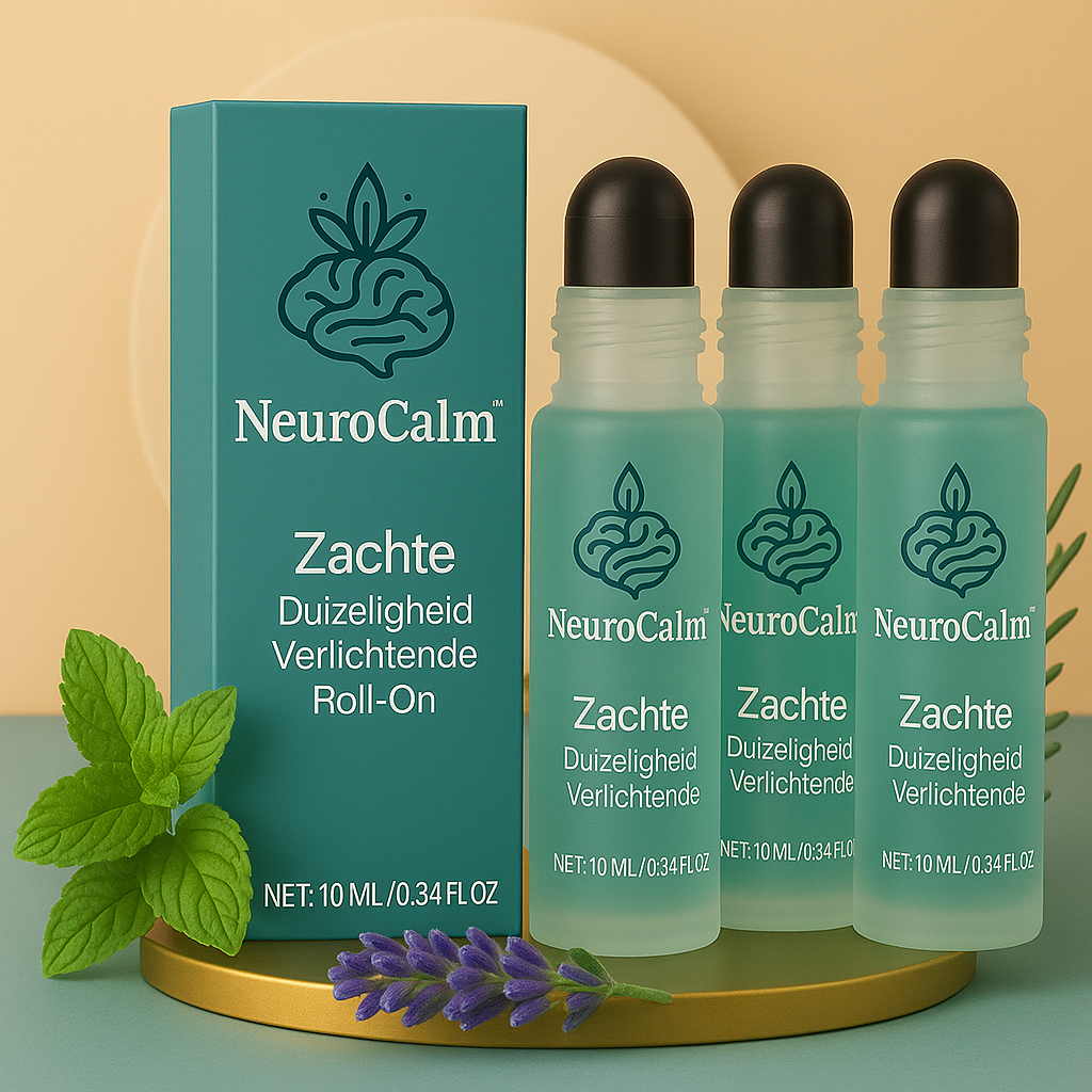 NeuroCalm Pro™ Roll-On | Lindrer hovedpine med 87% på bare 30 minutter
