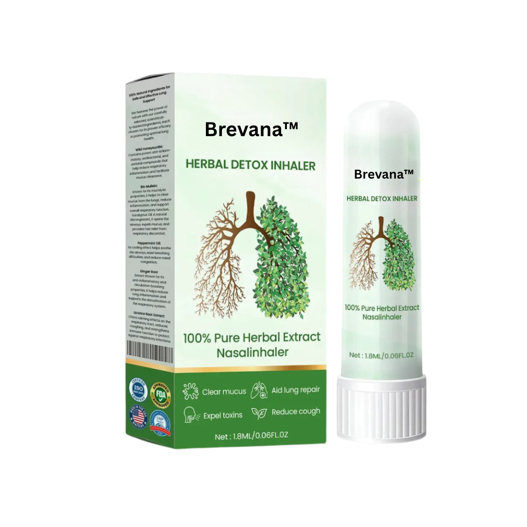 Brevana™ | Fjern op til 97 % af lungernes toksiner på bare 15 minutter