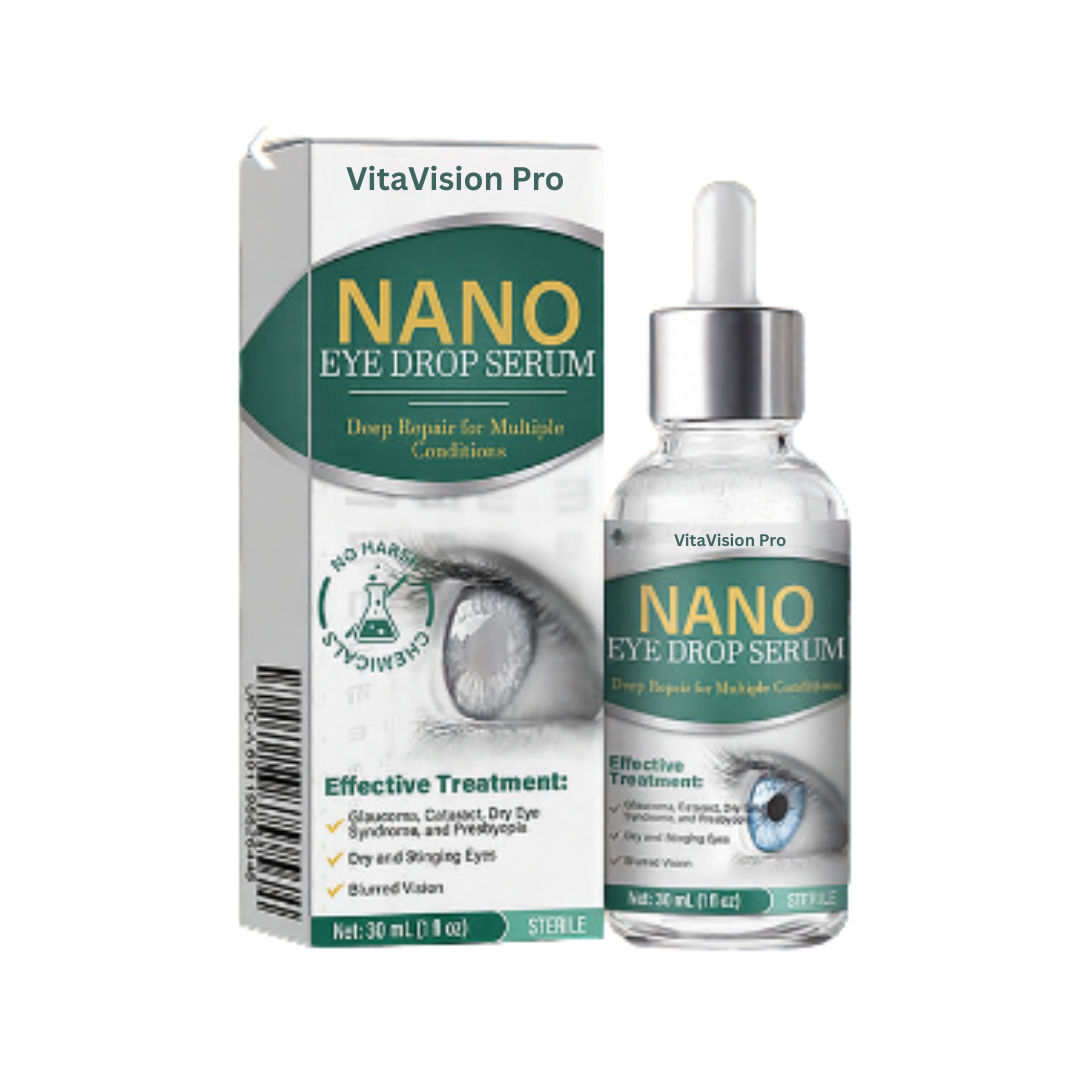 VitaVision Pro™ Nano Øjendråber – forbedrer sløret syn med 92 % på 48 timer