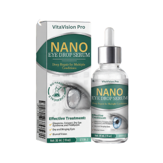 VitaVision Pro™ Nano Øjendråber – forbedrer sløret syn med 92 % på 48 timer