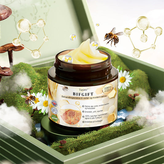 Apivita™ Bikemadsmiddel Behandling Creme - Farvel til hudimperfektioner – Hej til glattere, klarere hud!