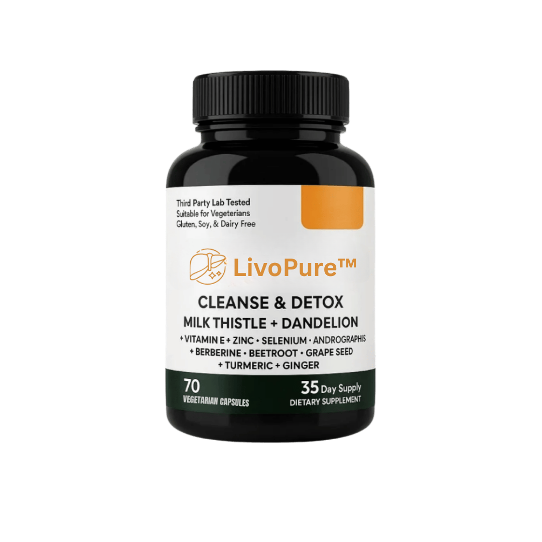 LivoPure™ | Fjern op til 95% af giftstofferne og genskab din levers sundhed på kun 1 uge!