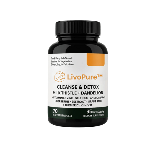 LivoPure™ | Fjern op til 95% af giftstofferne og genskab din levers sundhed på kun 1 uge!