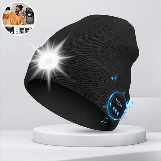 Aether™ MultiBeanie - Multifunktionelt LED-lys og varm Bluetooth-kasket