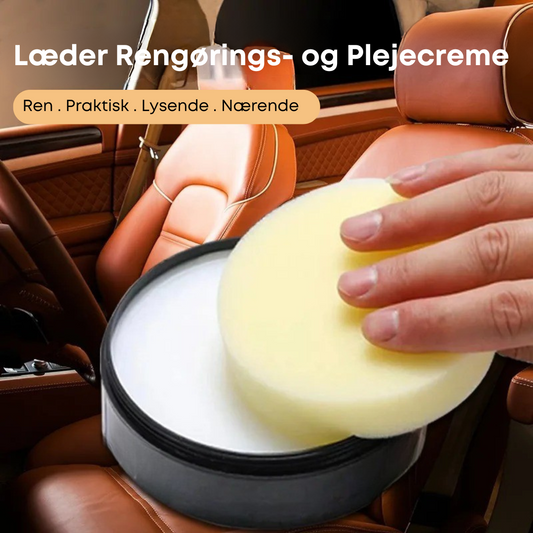 LæderGlans Pro™ | Gendan farve og glans på dit læder. Resultater du kan se!