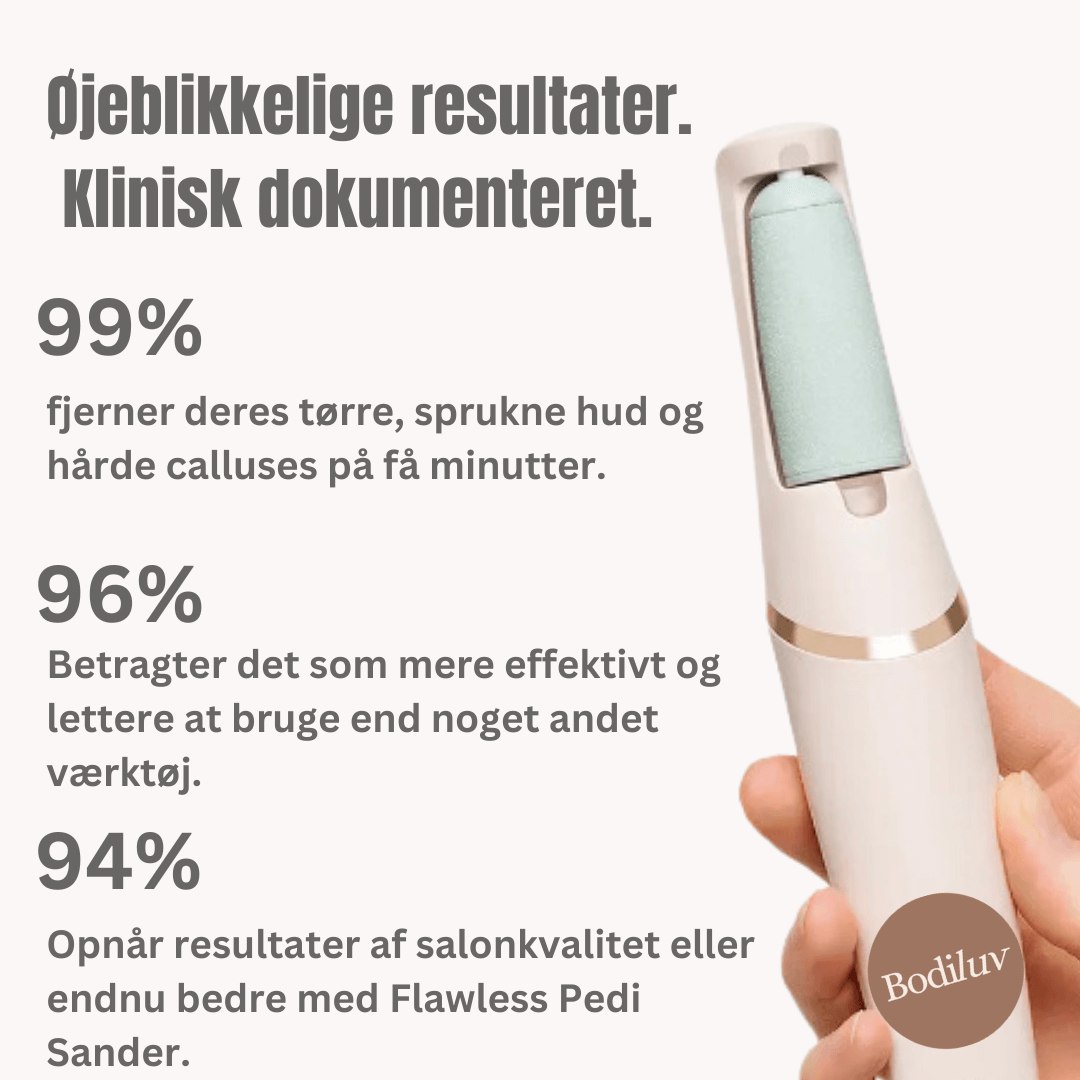 PediLuxe™ V2 Pro | Sig farvel til dyre salonbesøg – opnå glatte, bløde fødder på få minutter, nemt derhjemme!
