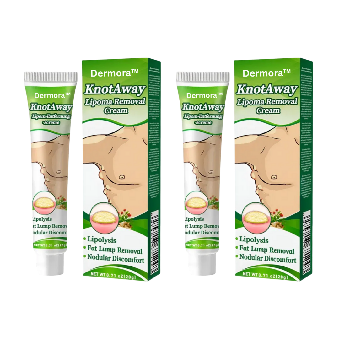 Dermora™ KnotAway | Reduce up to 97% of lipomas in just 14 days