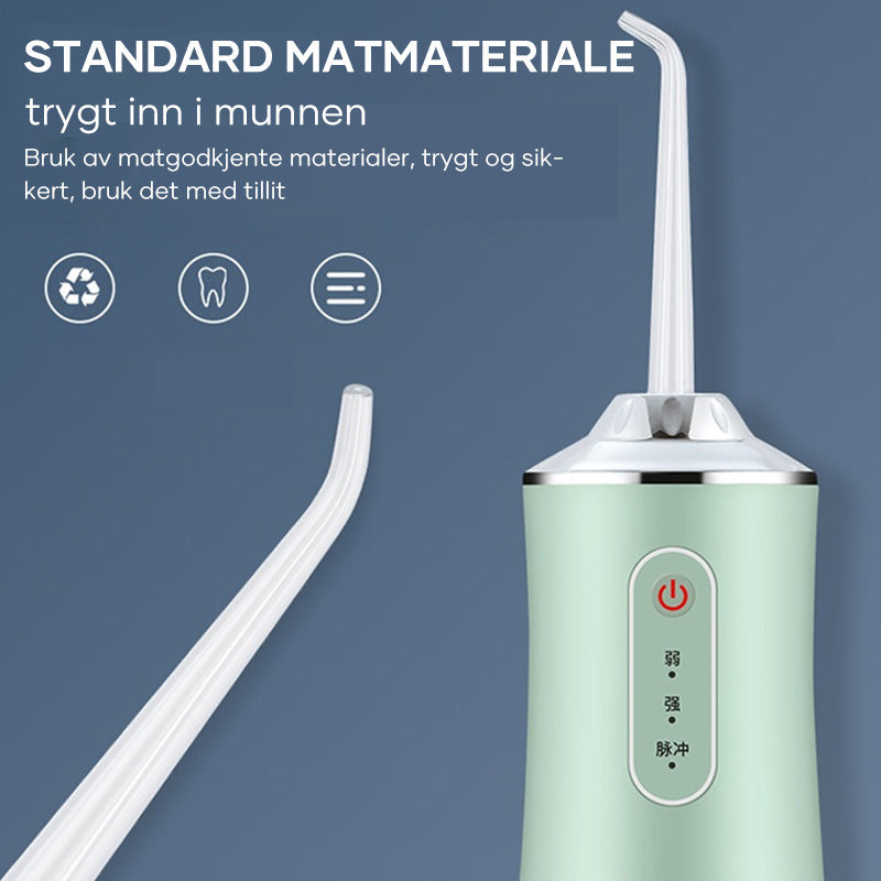 NordicFloss Pro™ - Sig farvel til tandtrådstræder – få suverænt rene tænder og frisk ånde