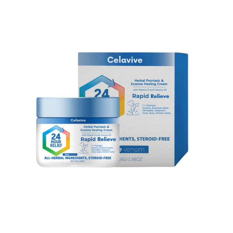 Celavive™ Creme | Fjerner 98 % af psoriasis og eksem på kun 5 dage!