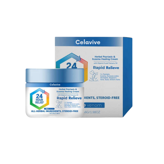 Celavive™ Creme | Fjerner 98 % af psoriasis og eksem på kun 5 dage!