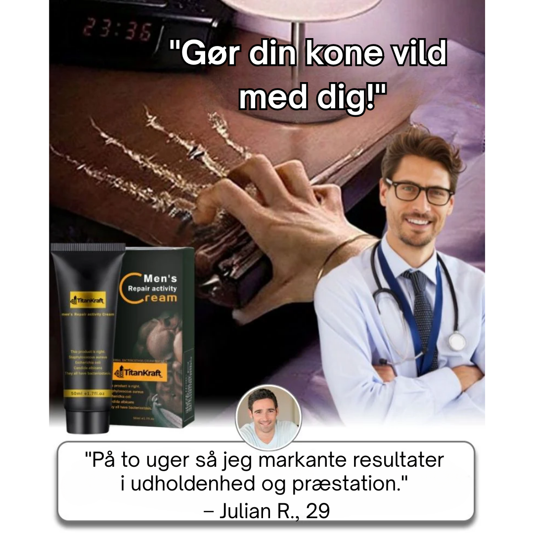 TitanKraft Pro™ | Fornyet vitalitet, for øget intim velvære!