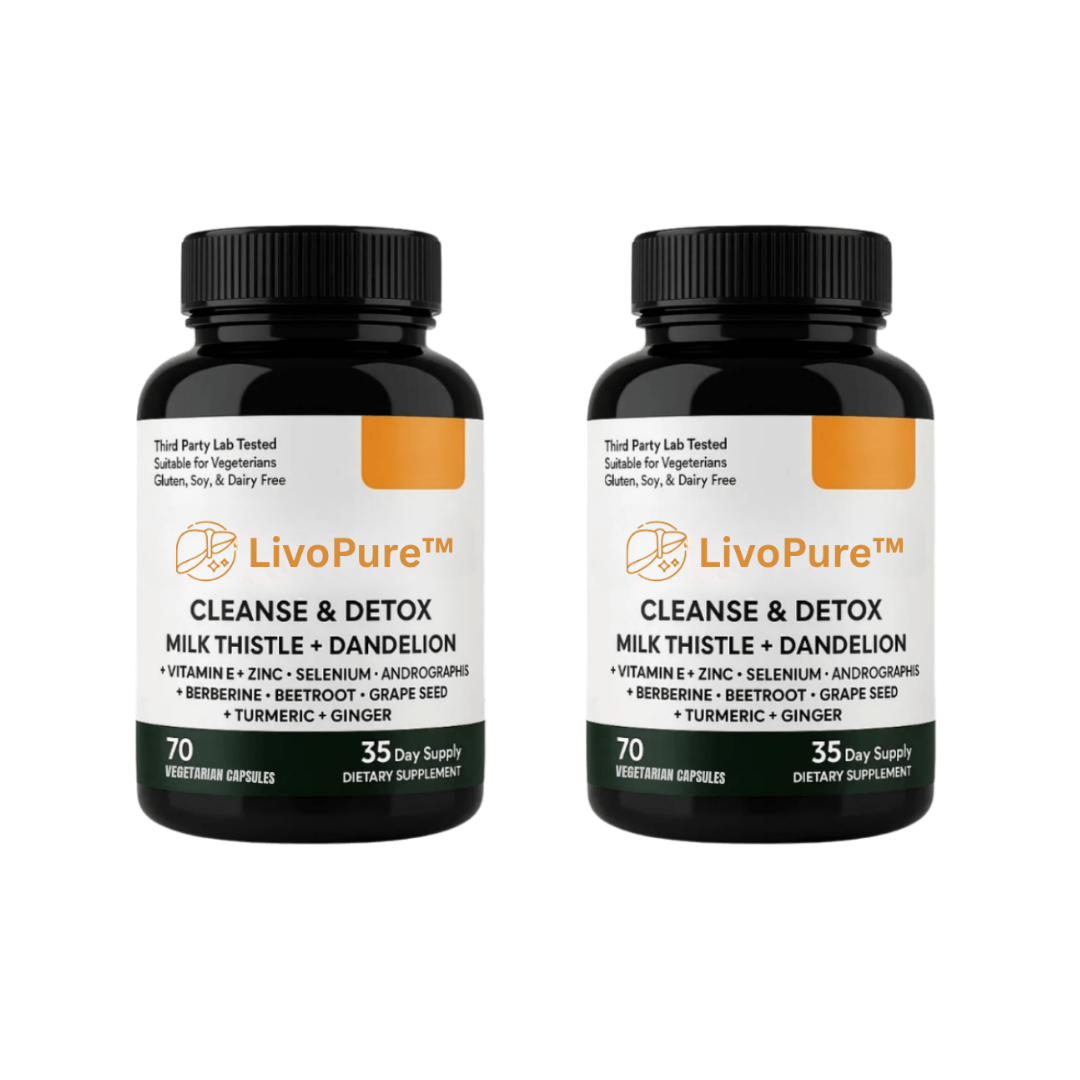 LivoPure™ | Fjern op til 95% af giftstofferne og genskab din levers sundhed på kun 1 uge!