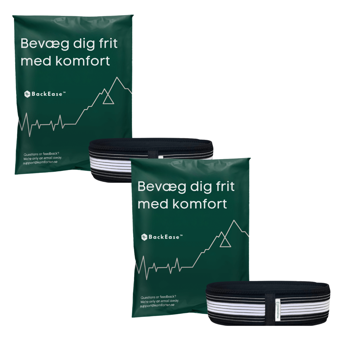 BackEase™ | Eliminér iskias, spinal stenose og lændesmerter øjeblikkeligt med dobbelt kompressionskraft!