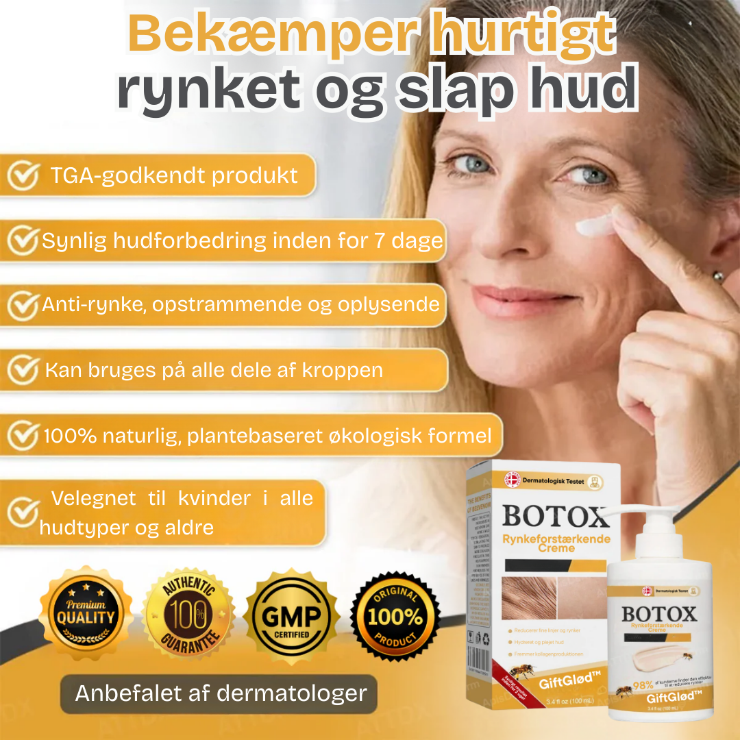 GiftGlød™ | Få en strålende hud med den naturlige kraft fra bi-gift!