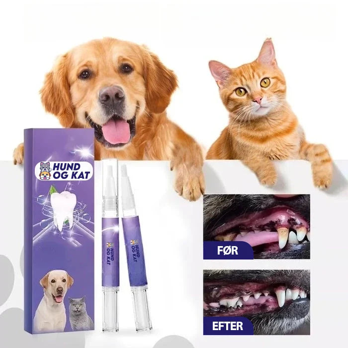 DentiPet V2 Pro™ | Sig farvel til dårlig ånde og tandsten – få en sundere mundhygiejne til din pelsede ven! 🐾