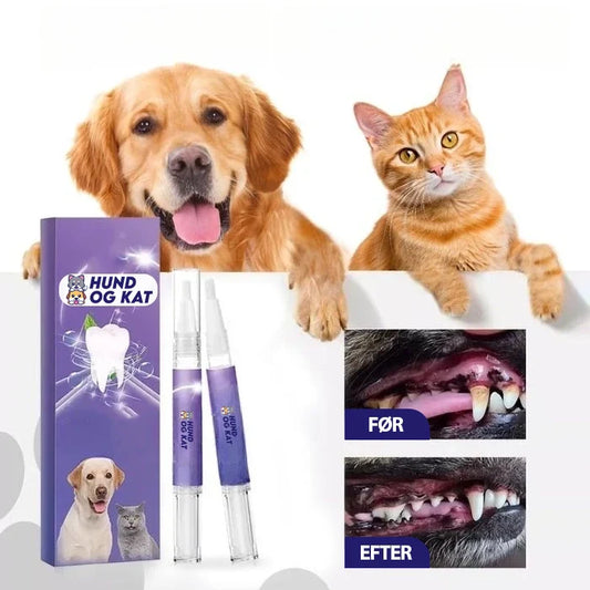 DentiPet V2 Pro™ | Sig farvel til dårlig ånde og tandsten – få en sundere mundhygiejne til din pelsede ven! 🐾
