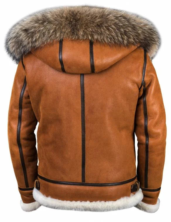 Vanguard™ - Elegant Läder Vinterjacka