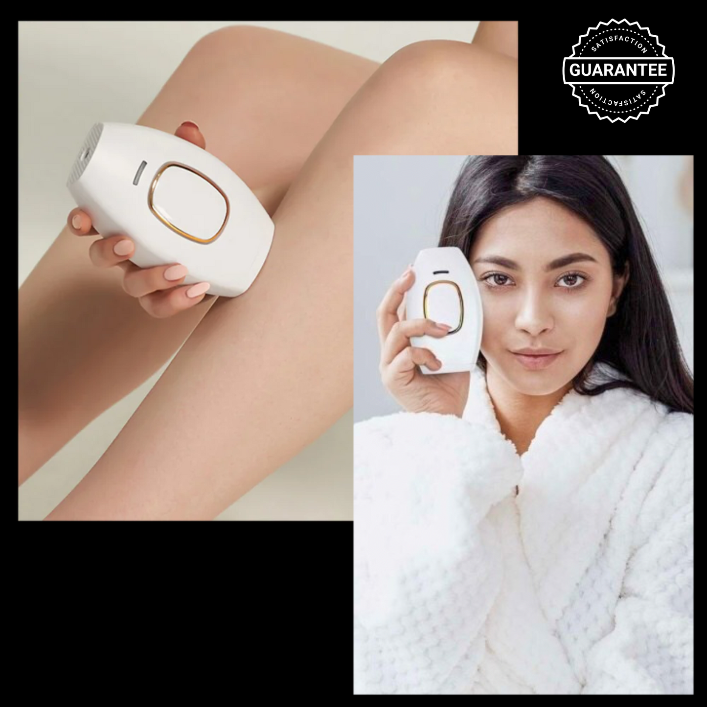 SkinLuxe IPL V2 Pro™ | Få glat og hårfri hud uden smerte og dyre behandlinger – oplev den professionelle IPL-teknologi hjemme!