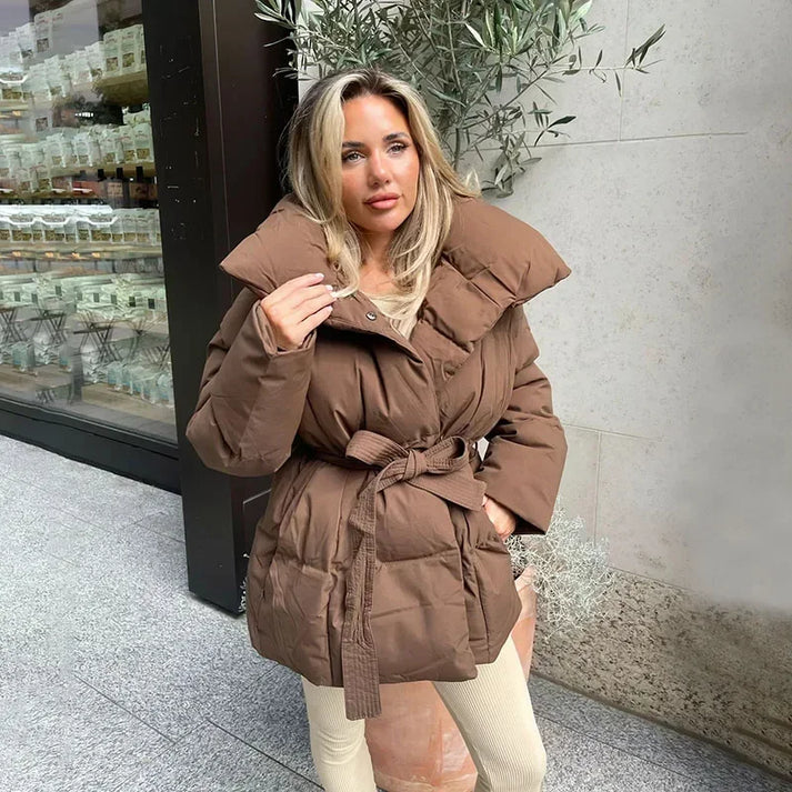 Vera Elegant Vatteret Jakke