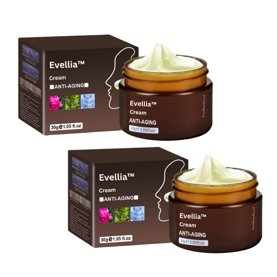 Evellia™ | Fjern 98 % af rynkerne og se 15 år yngre ud – på bare 7 dage!