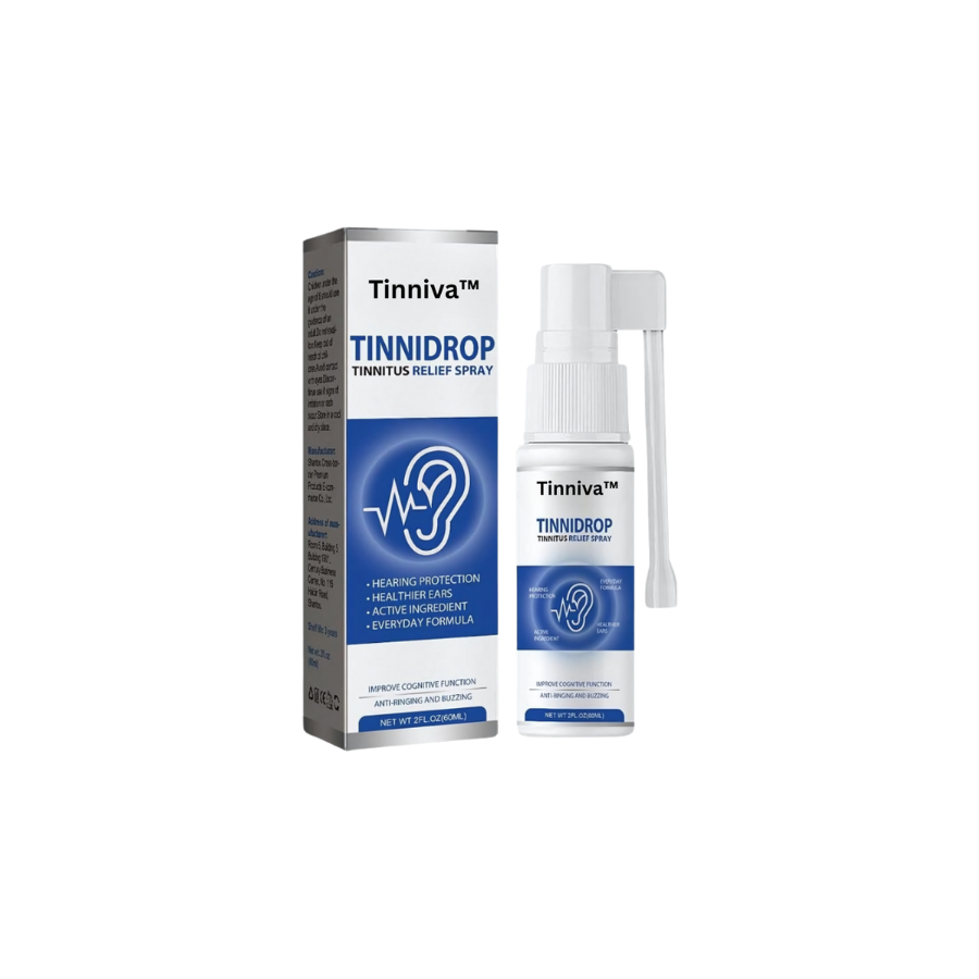 Tinniva™ Ørespray | Hurtig lindring af tinnitus på kun 7 dage