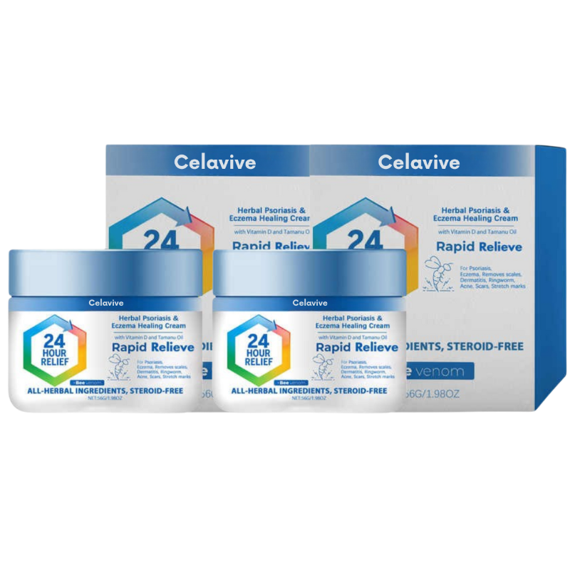 Celavive™ Creme | Fjerner 98 % af psoriasis og eksem på kun 5 dage!