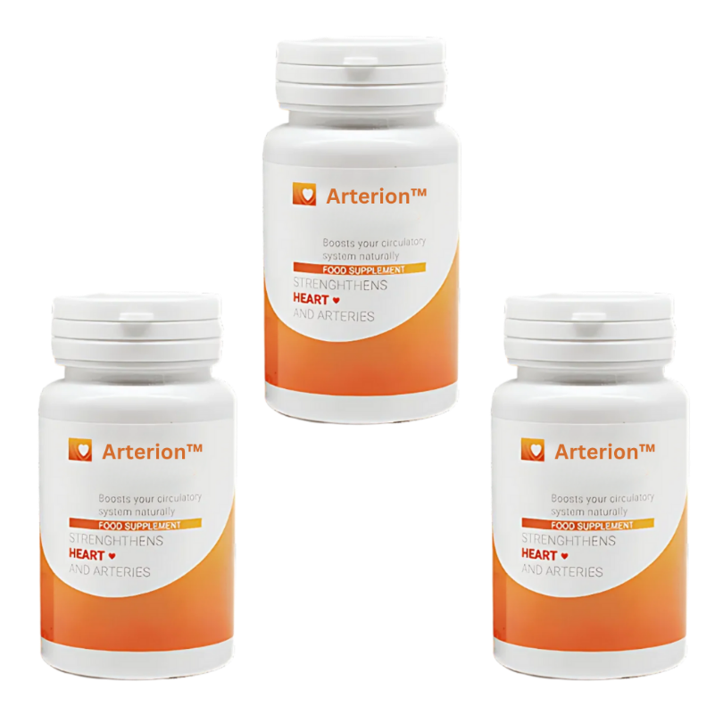 Arterion™ Straksvirkende hjerte- og kar-kapsler | Renser 93 % af pulsårerne på 3 dage!