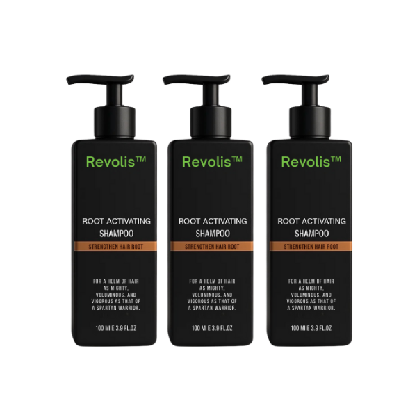 Revolis™ Shampoo | Stop hårtab og genvækst op til 99 % af dit hår – med kun 4 vaske om ugen!