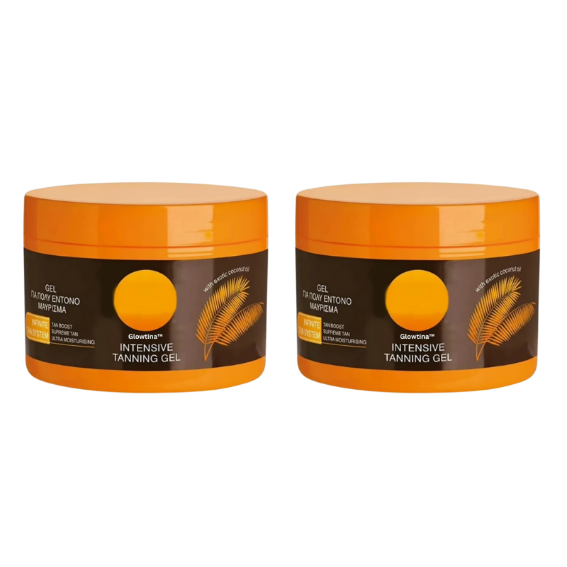 Glowtina™ Bruneringsgel | Få en smuk tan 5x hurtigere på kun 30 minutter!