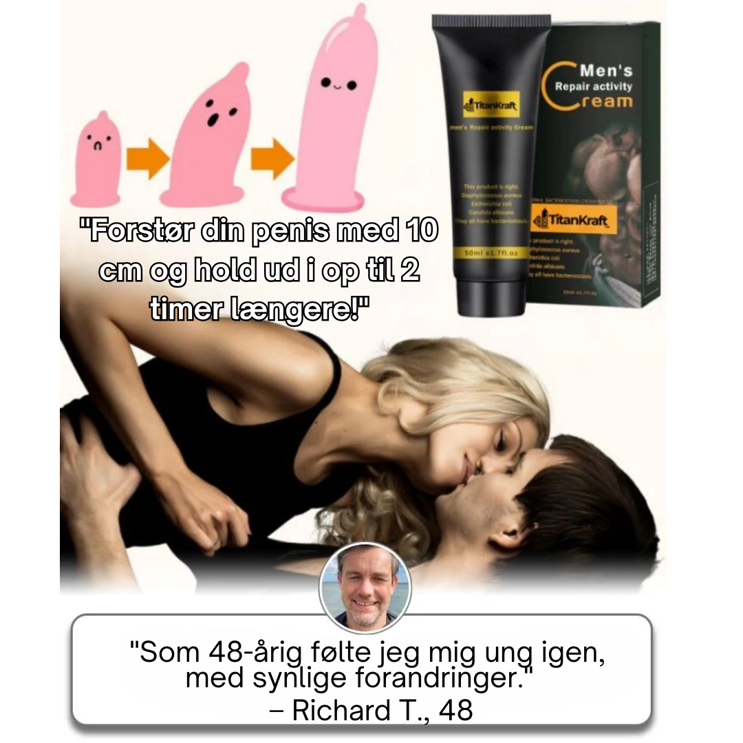 TitanKraft Pro™ | Fornyet vitalitet, for øget intim velvære!