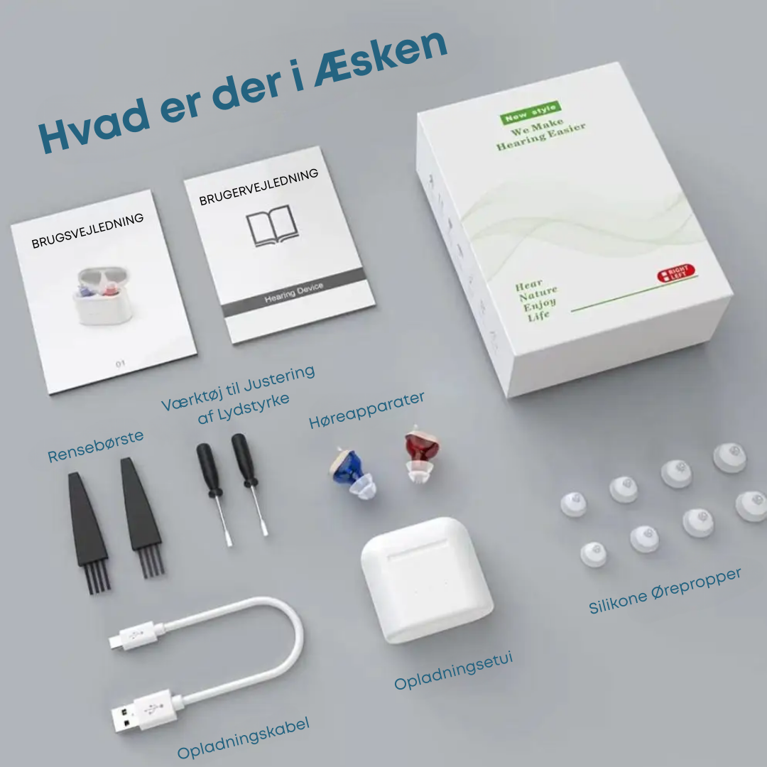 AudioLiv™ | Få mere ud af livet med høreapparater, der giver dig audio-friheden til at lytte.