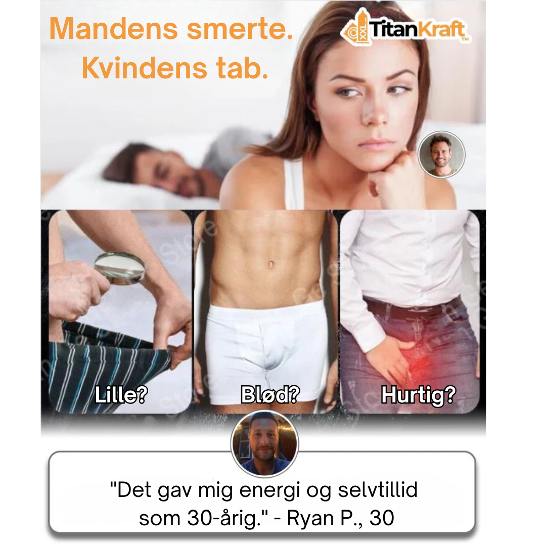TitanKraft Pro™ | Fornyet vitalitet, for øget intim velvære!