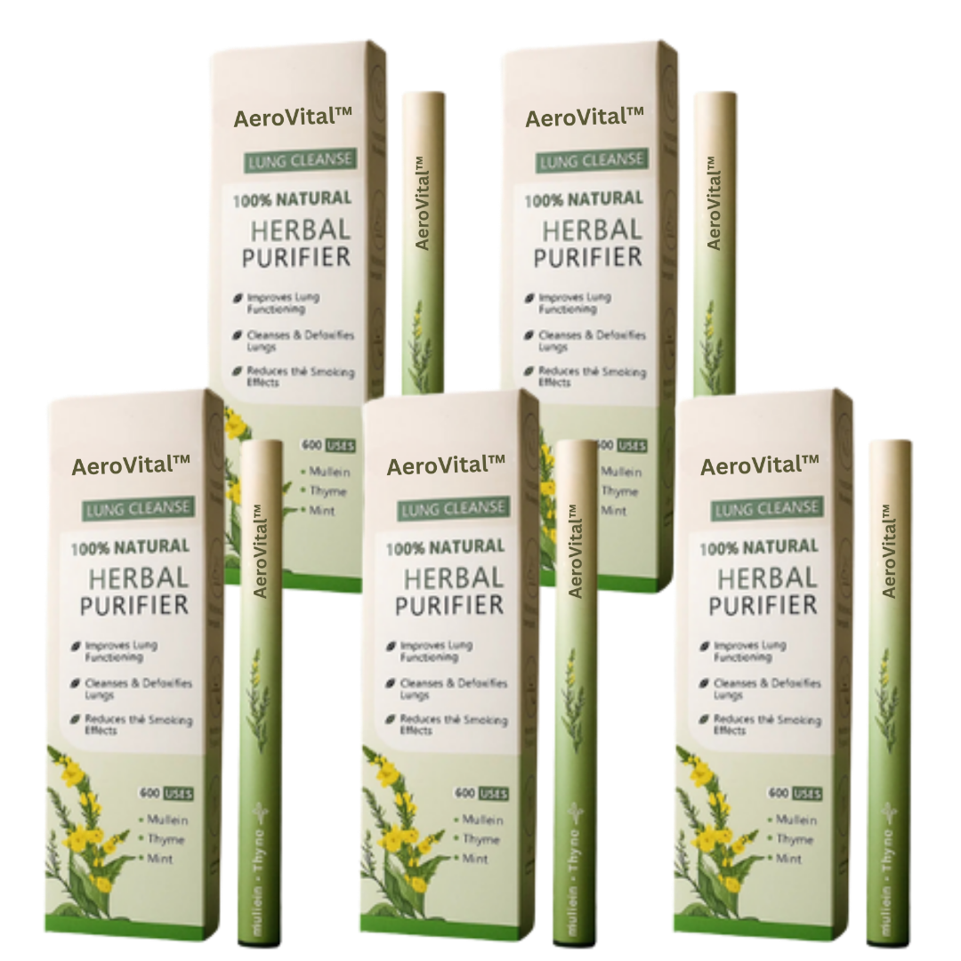 AeroVital™ Lungeinhalator | Gør dine luftveje fri og forbedr din vejrtrækning med 98% på kun 5 dage!