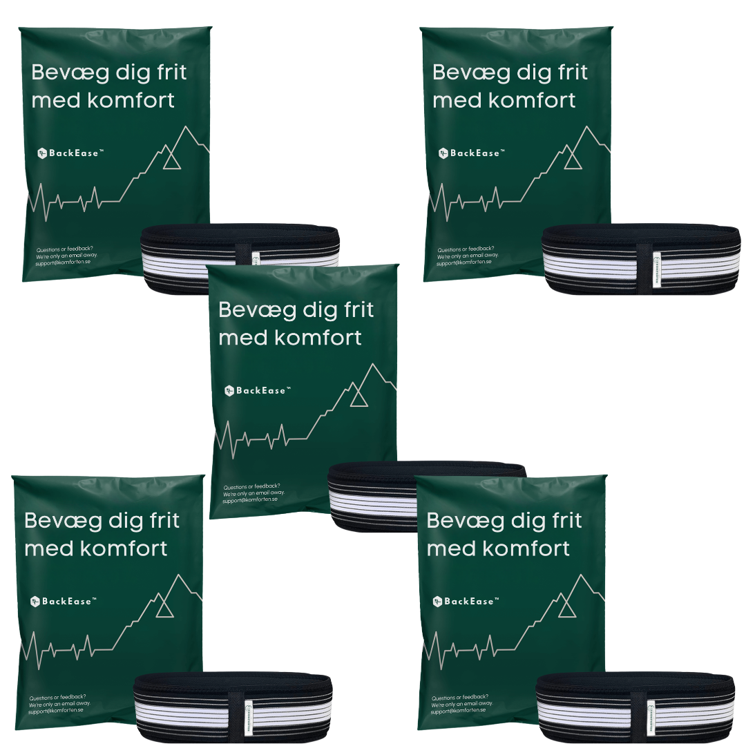 BackEase™ | Eliminér iskias, spinal stenose og lændesmerter øjeblikkeligt med dobbelt kompressionskraft!