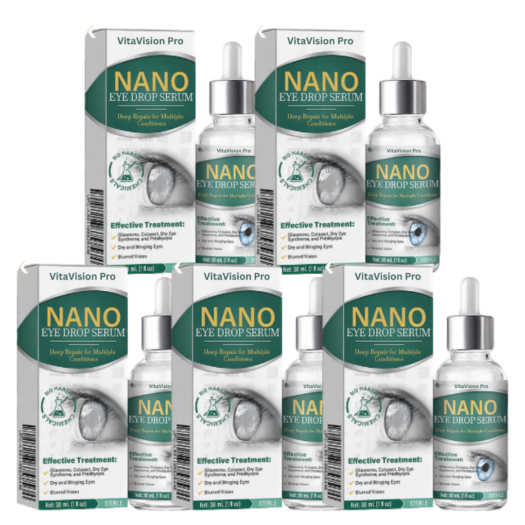 VitaVision Pro™ Nano Øjendråber – forbedrer sløret syn med 92 % på 48 timer
