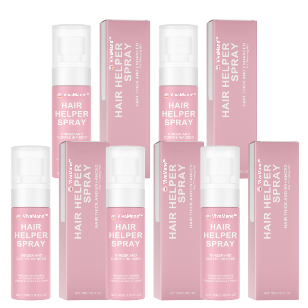 VivaMane™ Hårvækstspray | Op til 45% fyldigere hår på kun 4 uger!