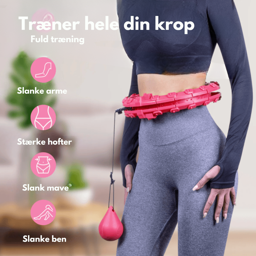 HoopFit Pro™ - Transformér din krop nemt med en stille, hurtigere og sjovere træning, der passer ind i din travle hverdag.