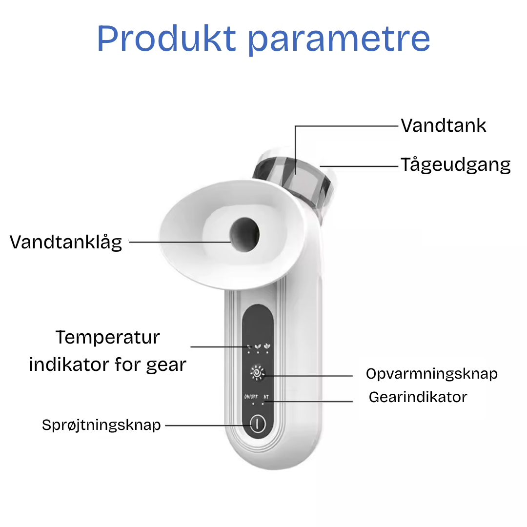 DampSyn Pro™ | Slip for tørre øjne med damp – hurtig, blid og effektiv lindring!