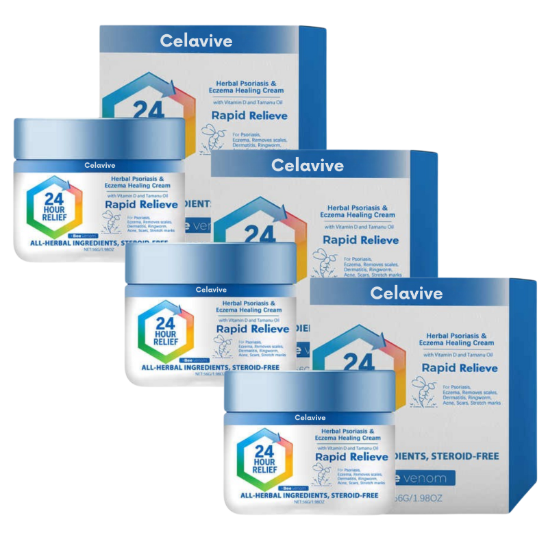 Celavive™ Creme | Fjerner 98 % af psoriasis og eksem på kun 5 dage!
