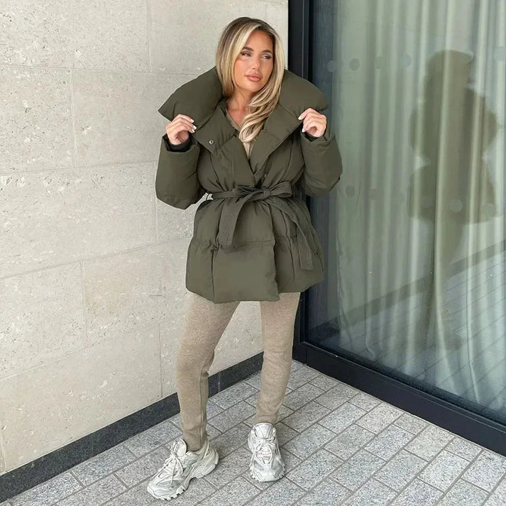Vera Elegant Vatteret Jakke